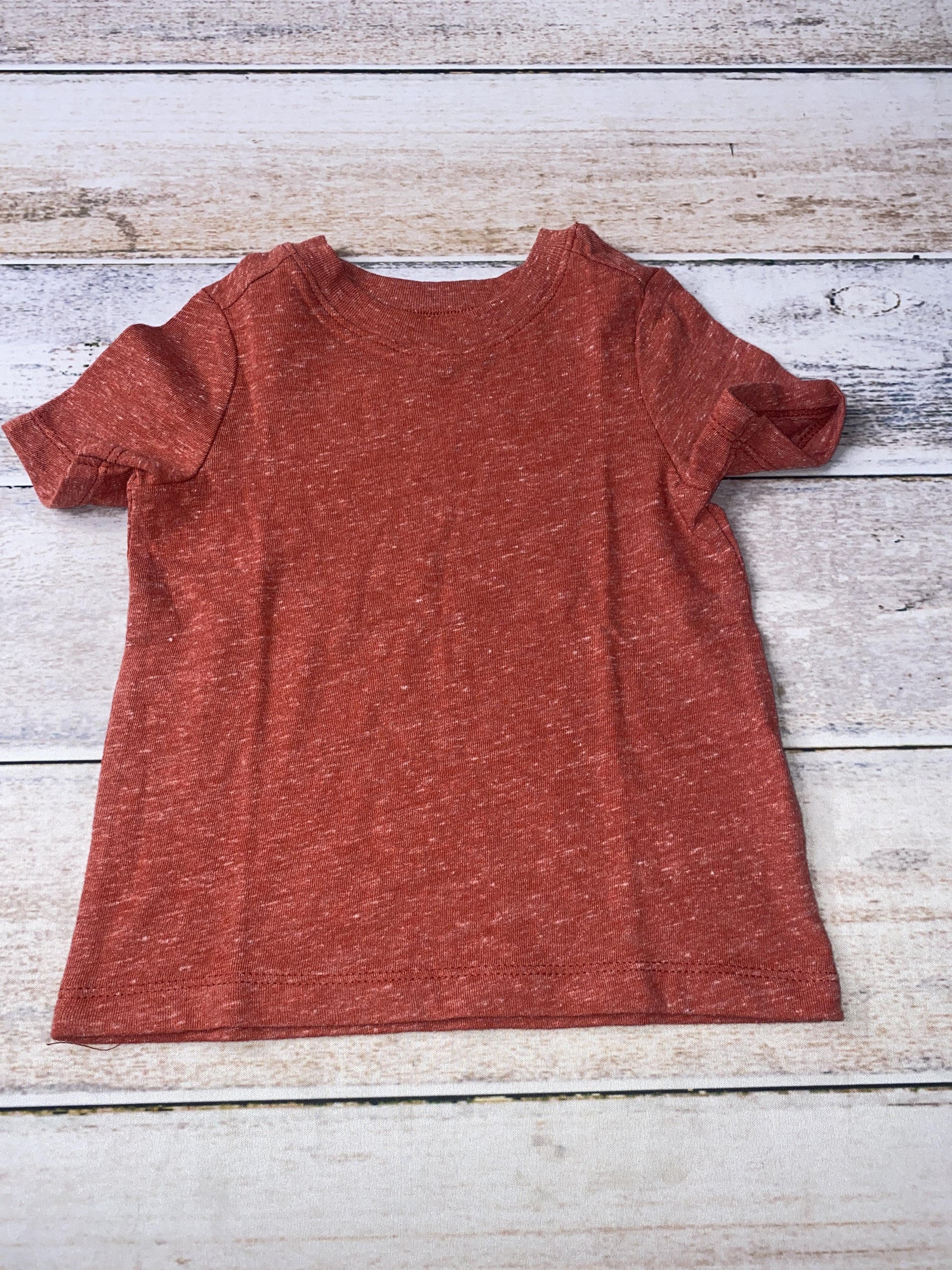 Old Navy Unisex Red T-Shirt Size: 12-18 months Red