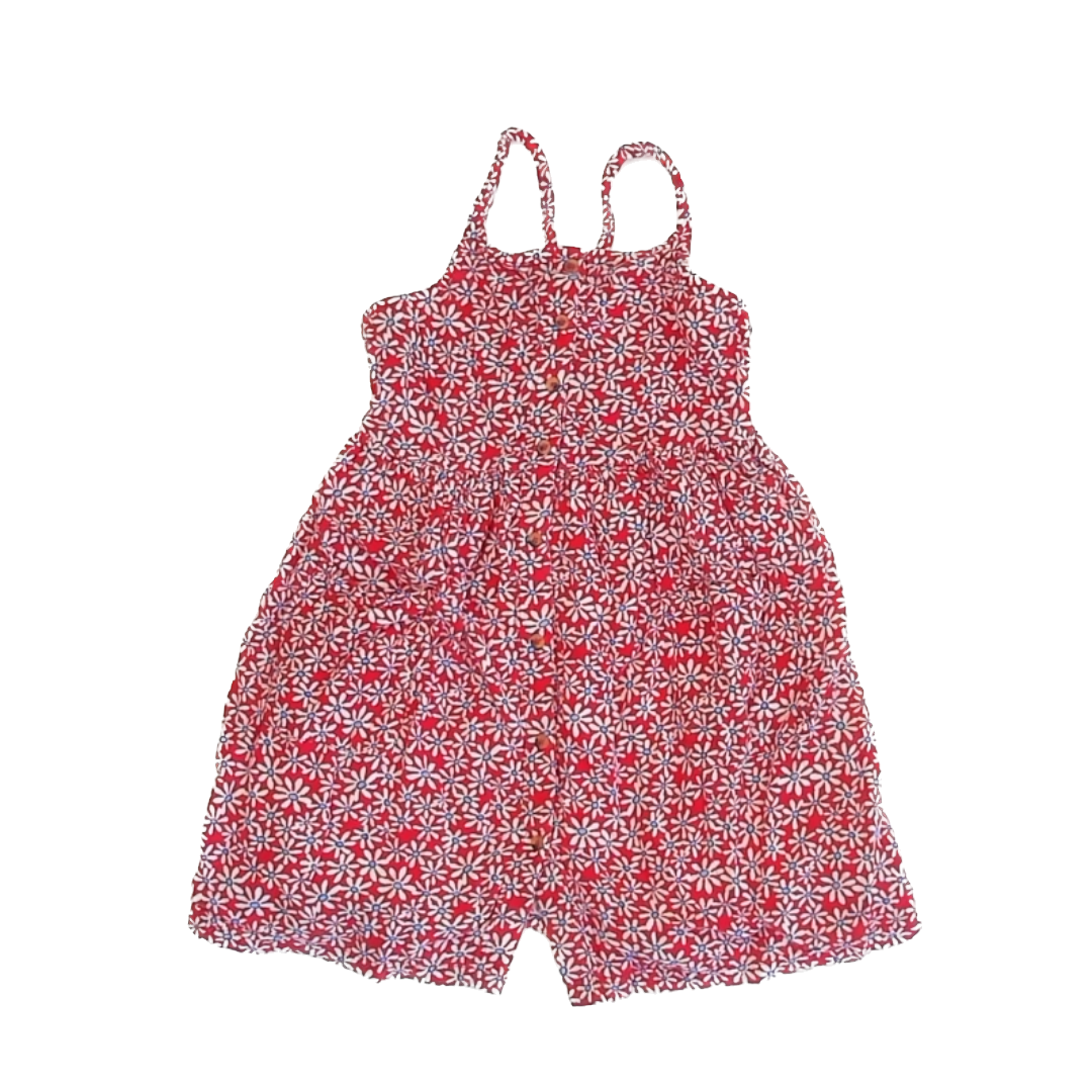 Cat & Jack Girls Red Dress Size: 6 Years Red