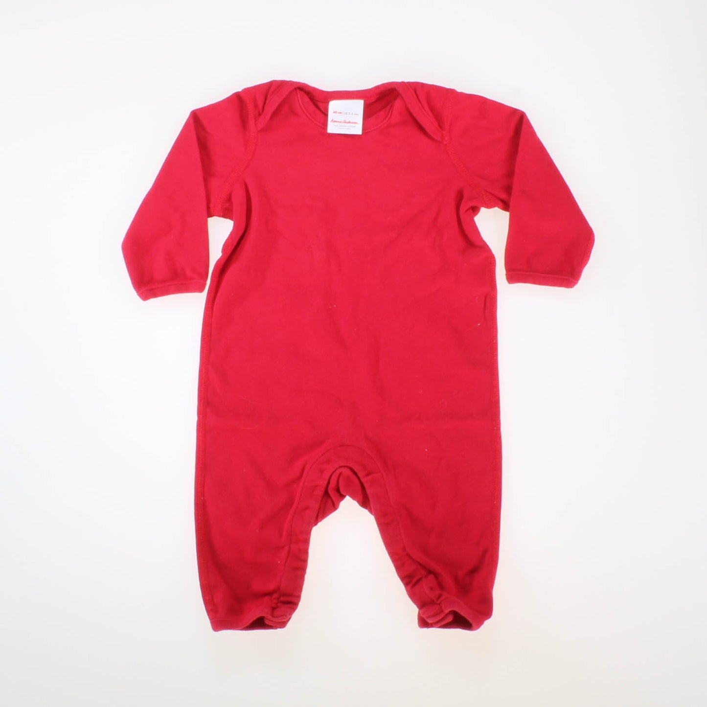 Hanna Andersson Unisex Red Long Sleeve Outfit Size: 3-6 Months Red