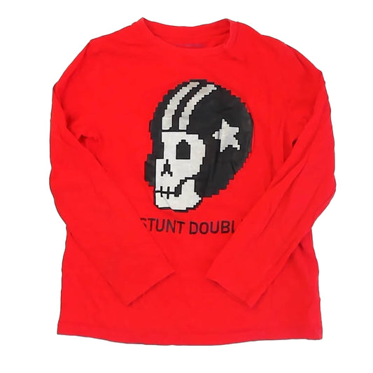 Rockets Of Awesome Boys Red Long Sleeve T-Shirt Size: 8 Years Red