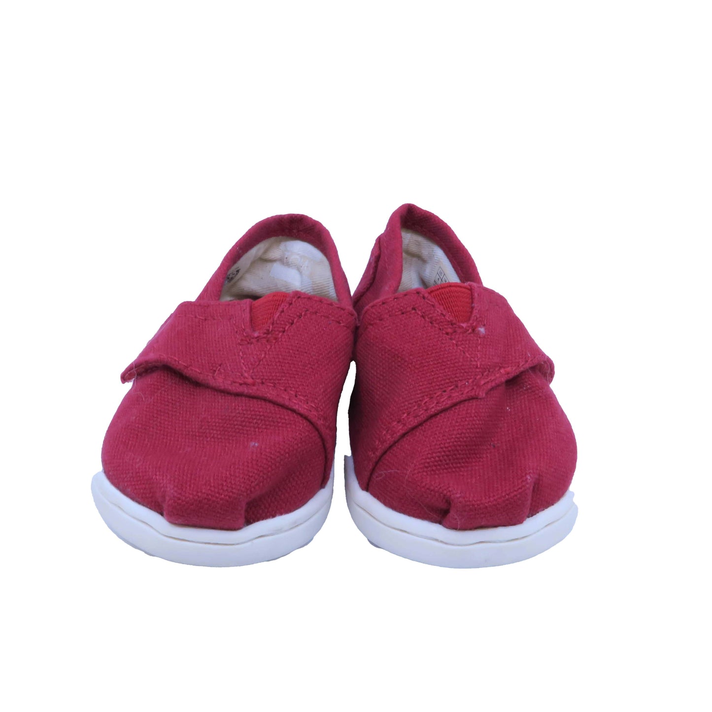 Toms Boys Red Shoes Size: 4 Infant Red