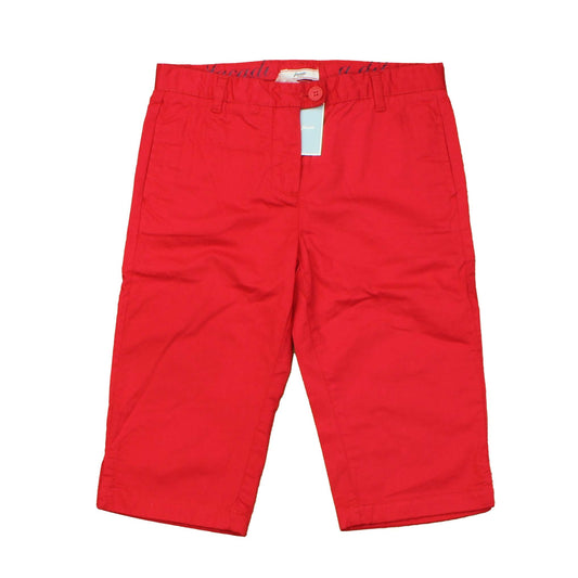Jacadi Girls Red Capri Pants Size: 10 Years Red