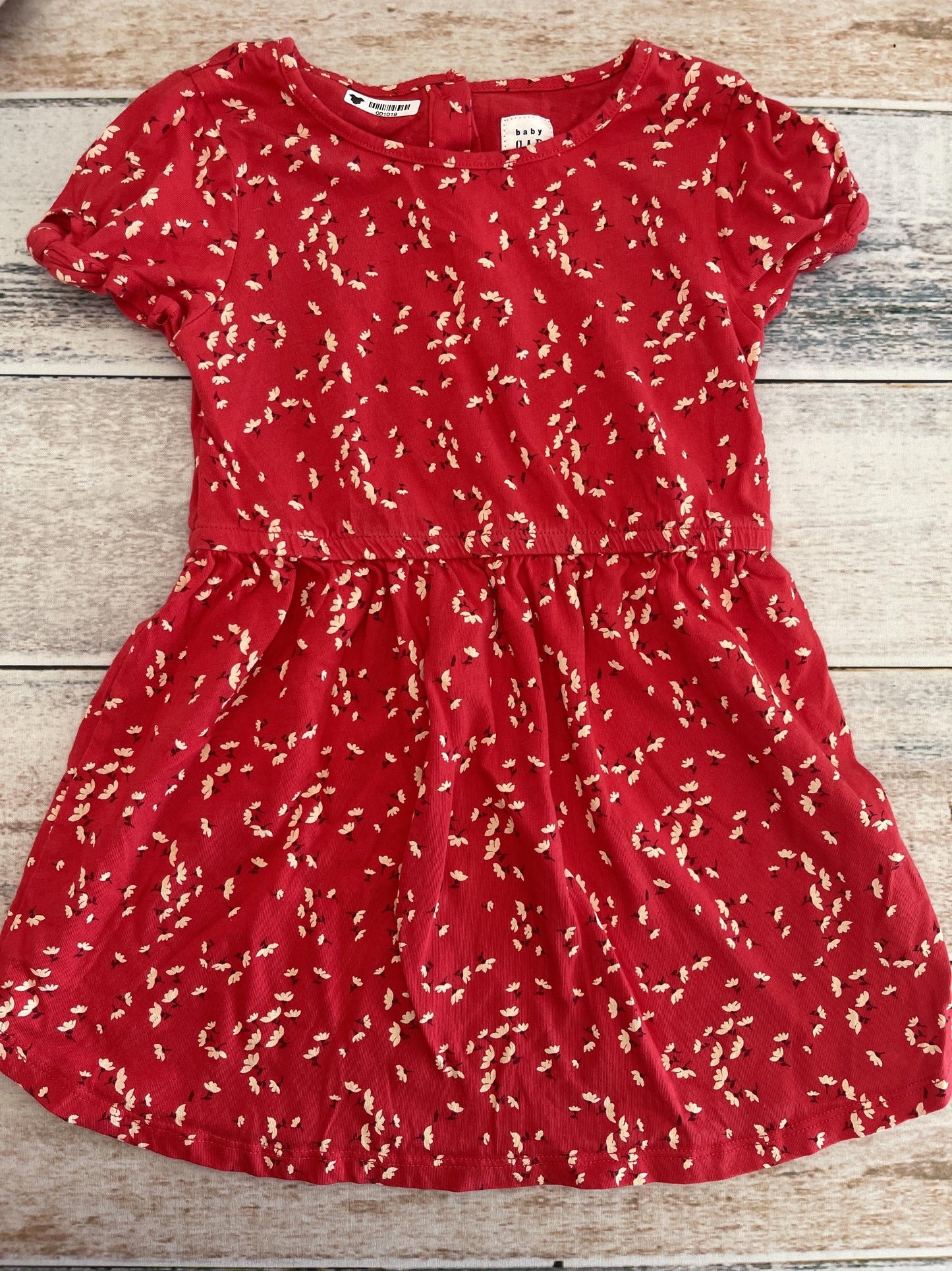 Gap Girls Red Dress Size: 3T Red