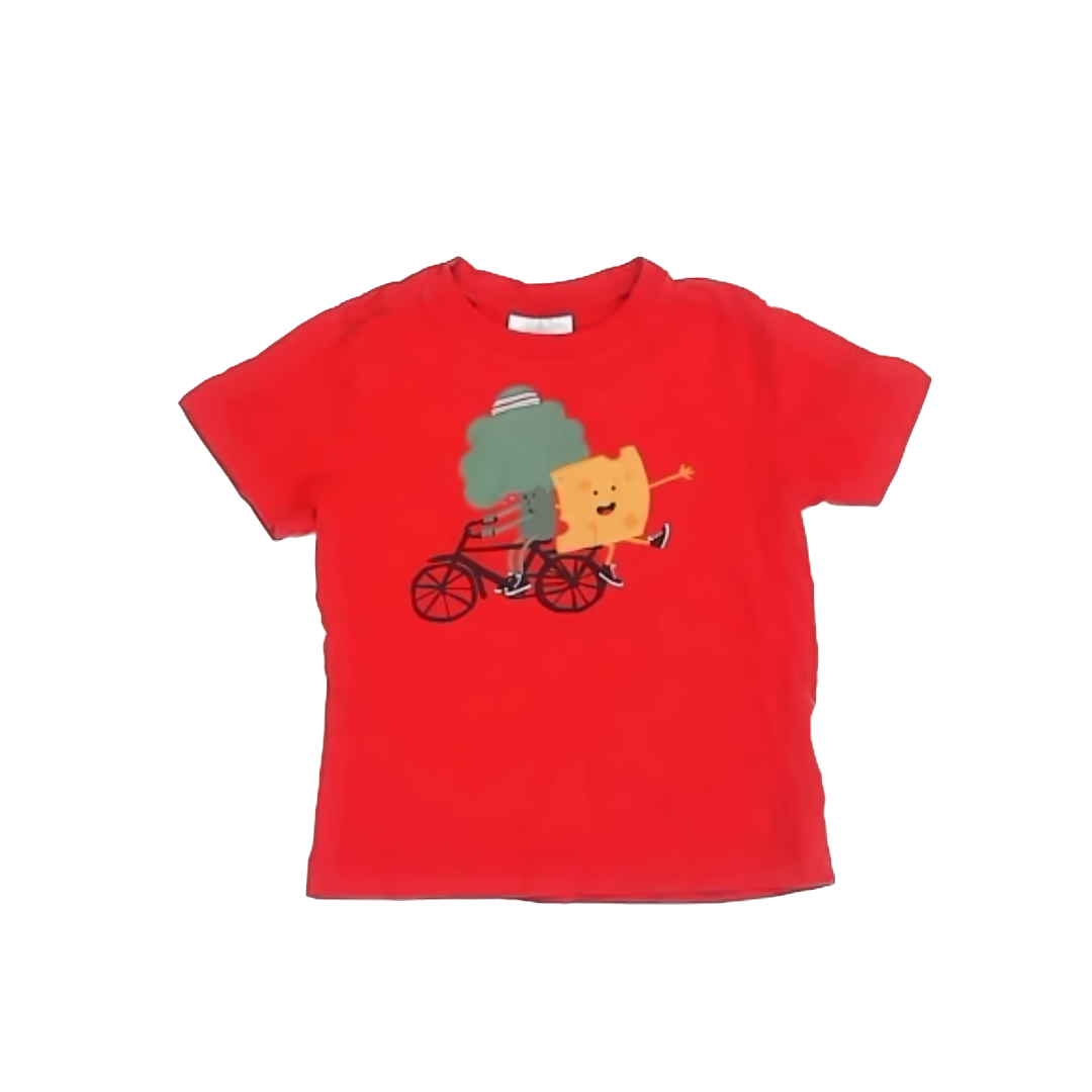 Hanna Andersson Boys Red T-Shirt Size: 3T Red