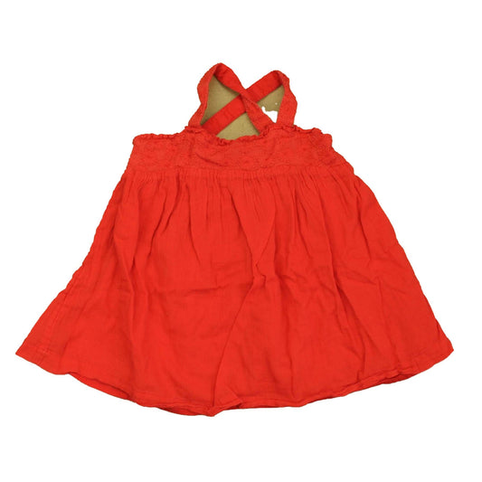Boden Girls Red Blouse Size: 3T Red