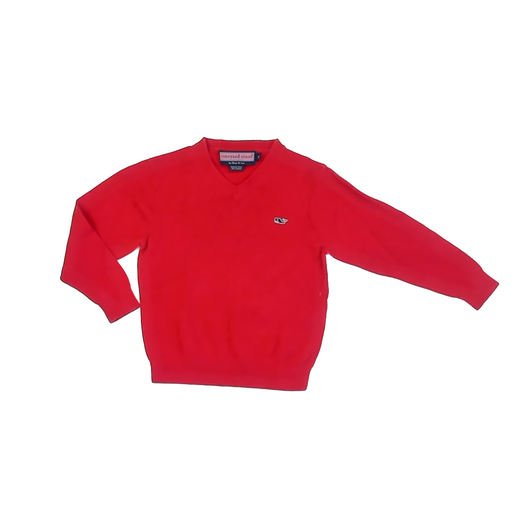 Vineyard Vines Boys Red Sweater Size: 3T Red