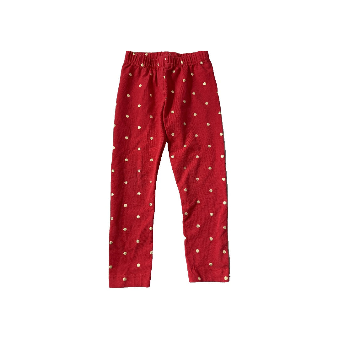 Hanna Andersson Unisex Red Pants Size: 4T Red