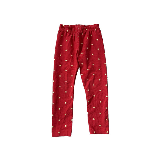 Hanna Andersson Unisex Red Pants Size: 4T Red