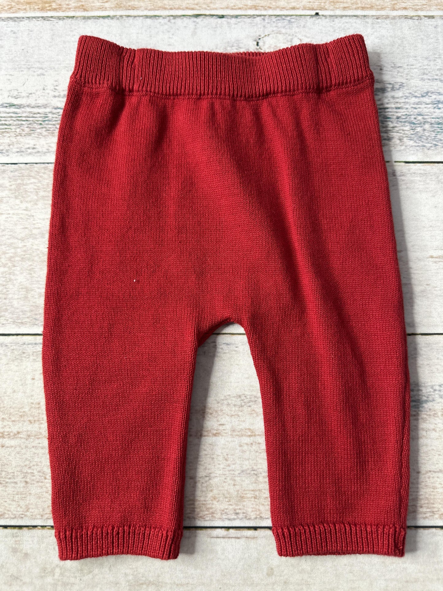 Carters Unisex Red Pants Size: 6 months Red