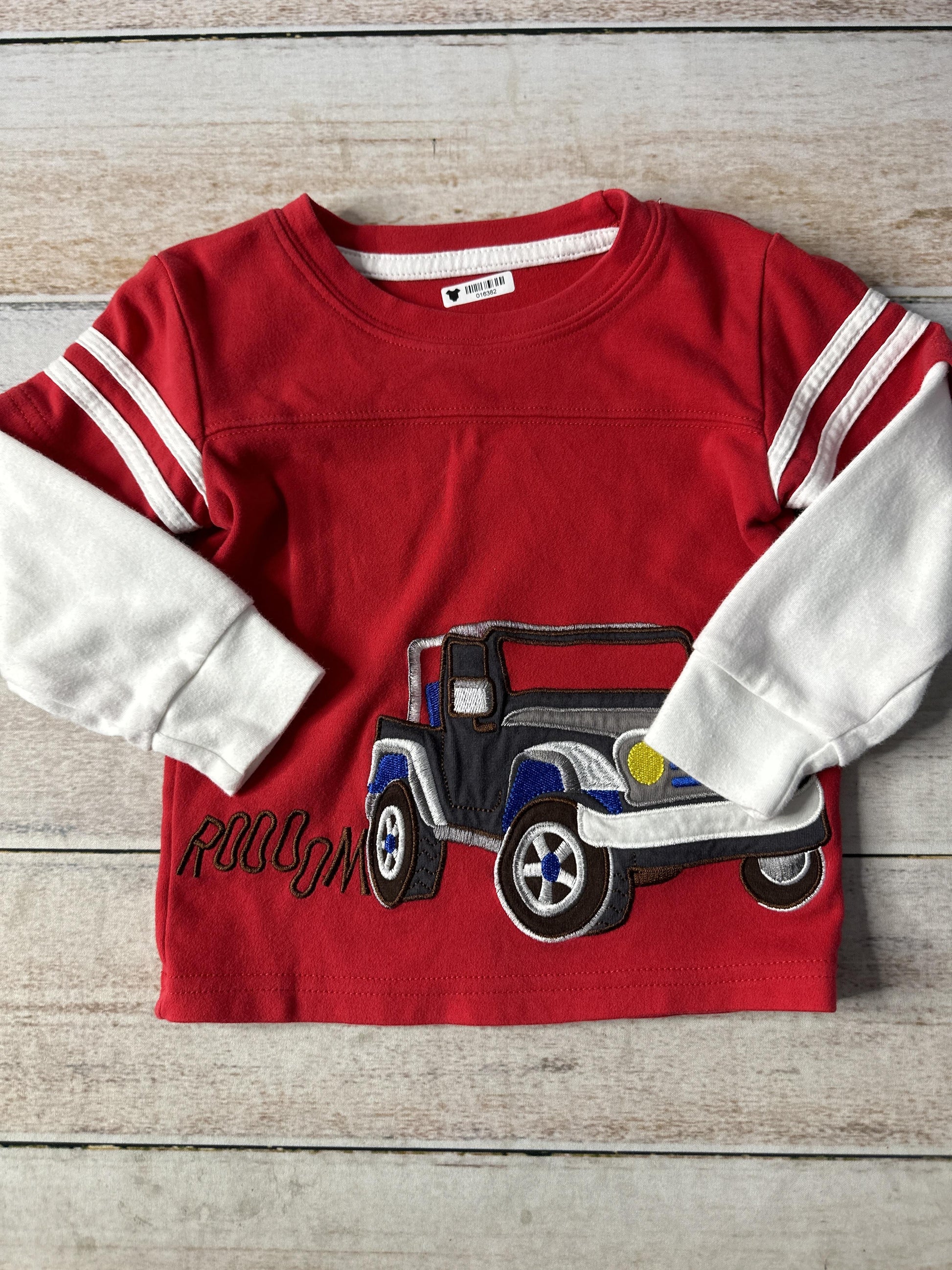 Unknown Boys Red Long Sleeve T-Shirt Size: 2T Red