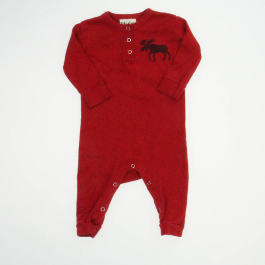 Hatley Unisex Red Long Sleeve Outfit Size: 3-6 Months Red