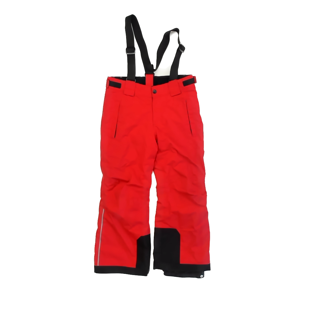 Reima Unisex Red Snow Pants Size: EU 122 (7 Years) Red