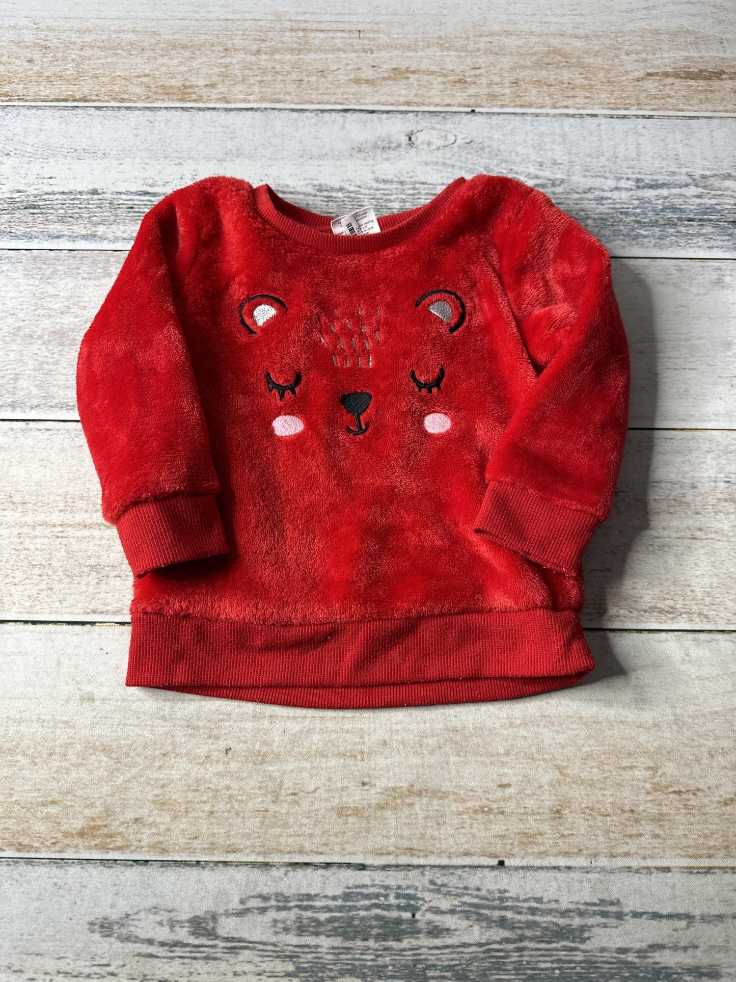 Jumping Beans Girls Red Sweater Size: 12 months Red
