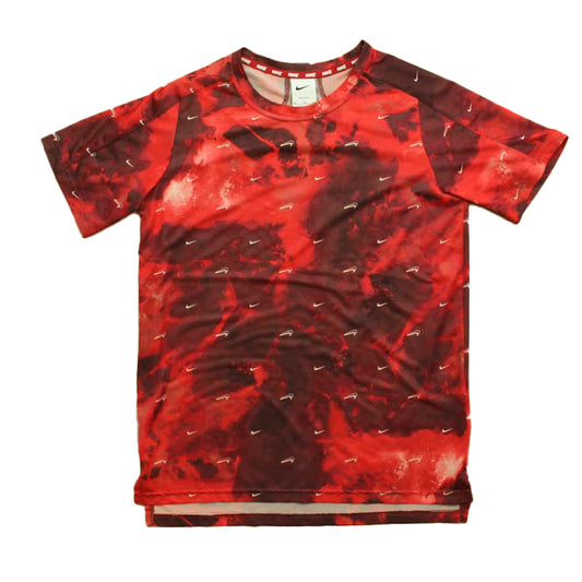 Nike Boys Red Athletic Top Size: 18-20 Years Red