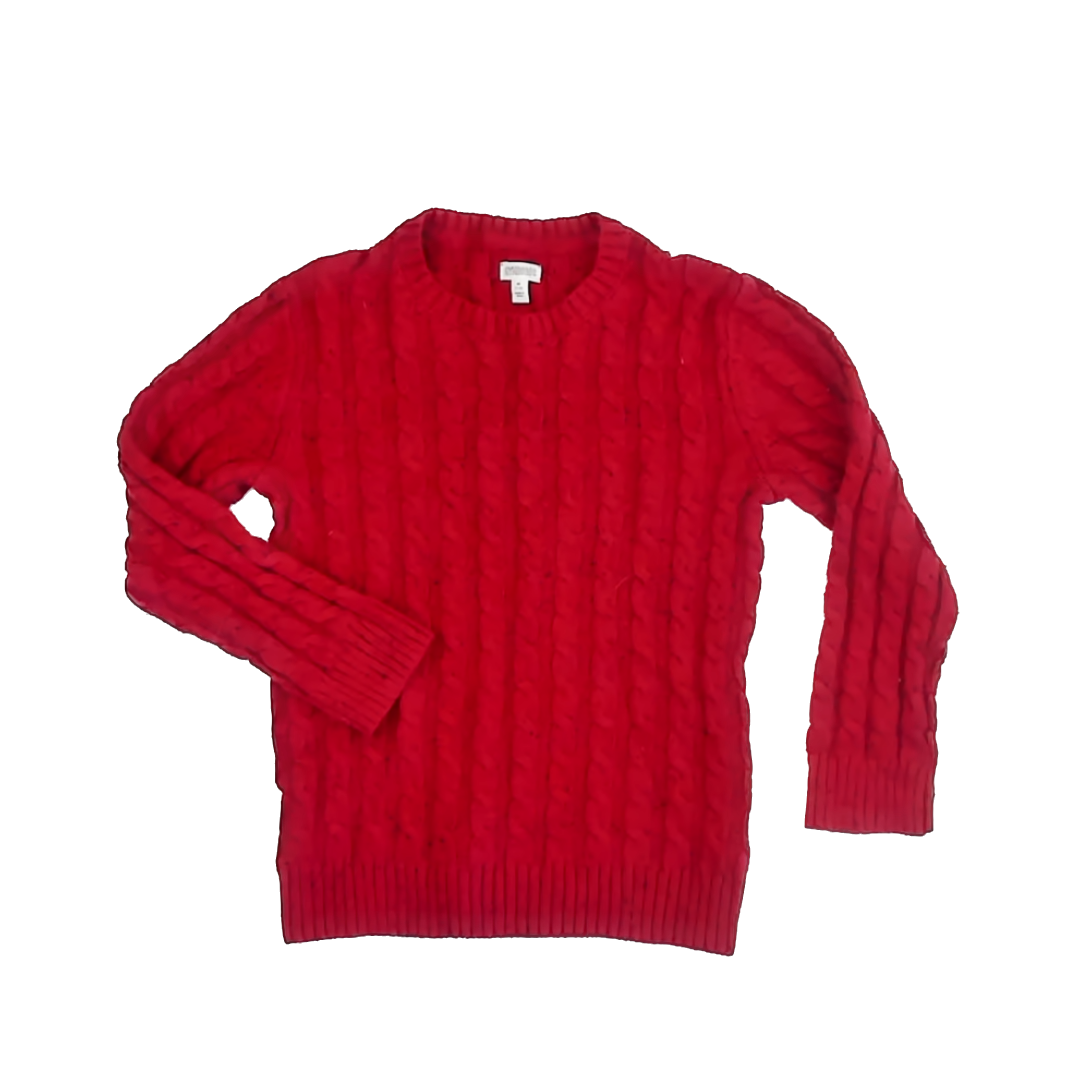 Gymboree Boys Red Sweater Size: M (7/8) Red