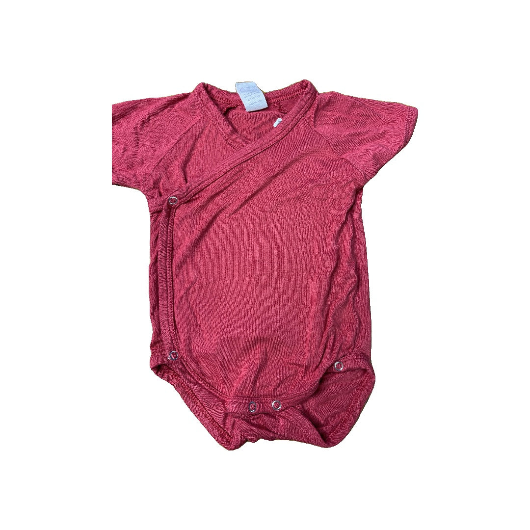 Kate Quinn Unisex Red Onesie Size: 0-3 months Red