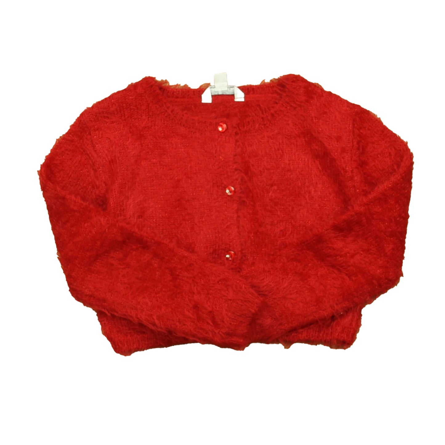Dodipetto Girls Red Cardigan Size: 5T Red