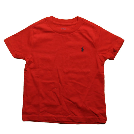 Ralph Lauren Boys Red T-Shirt Size: 3T Red