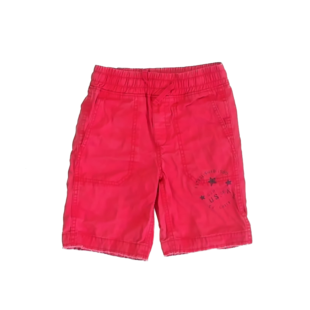 Gap Boys Red Shorts Size: 6-7 Years Red