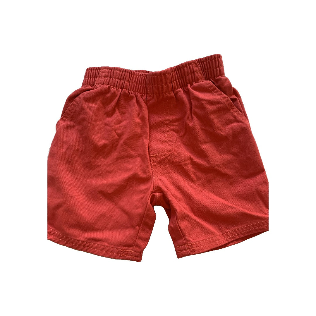 Calvin Klein Boys Red Shorts Size: 24 months Red