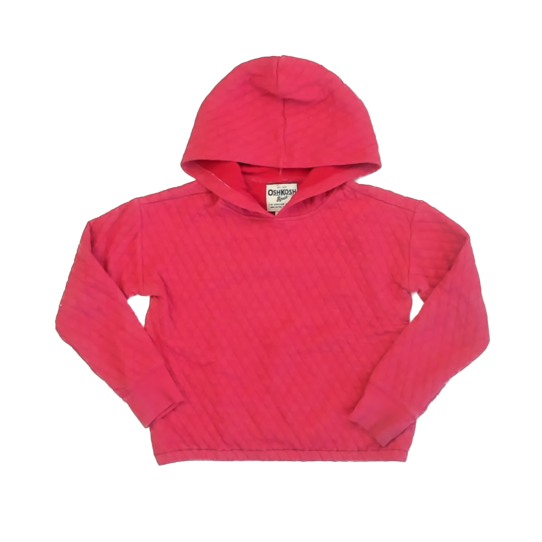 Osh Kosh Girls Red Hoodie Size: 12 Years Red