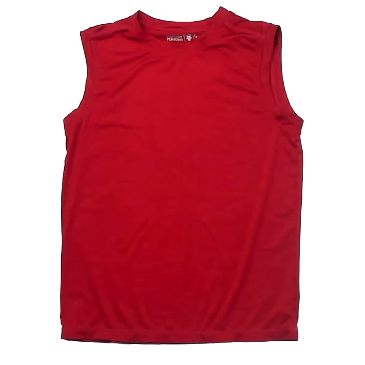 Primary.com Boys Red Athletic Top Size: 8-9 Years Red