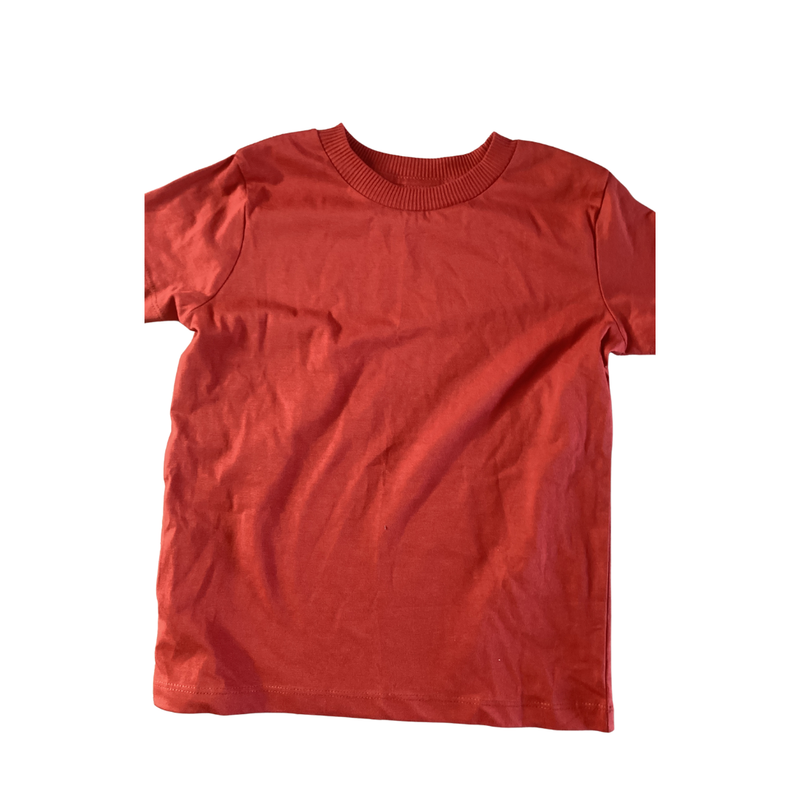 Unkown Unisex Red T-Shirt Size: 5T Red