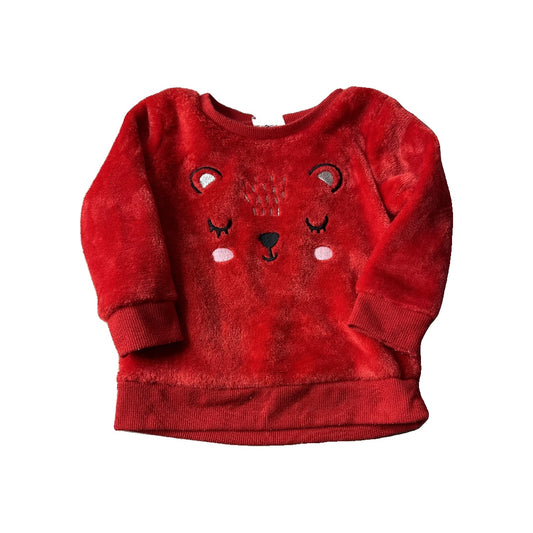 Jumping Beans Girls Red Sweater Size: 12 months Red