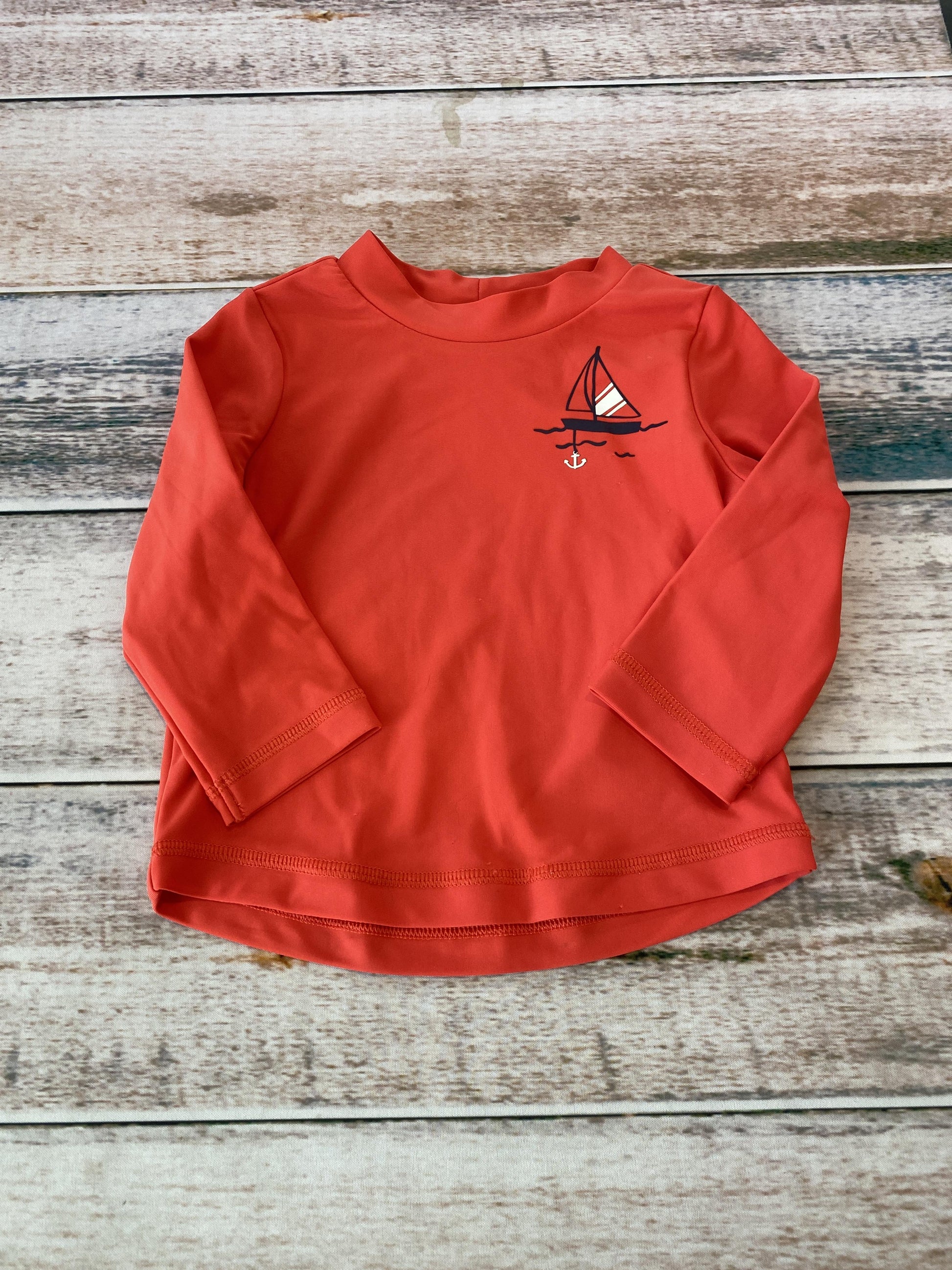 Carters Boys Red Swimwear Size: 9 months Red