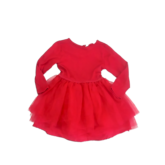 H&M Girls Red Dress Size: 3-4T Red