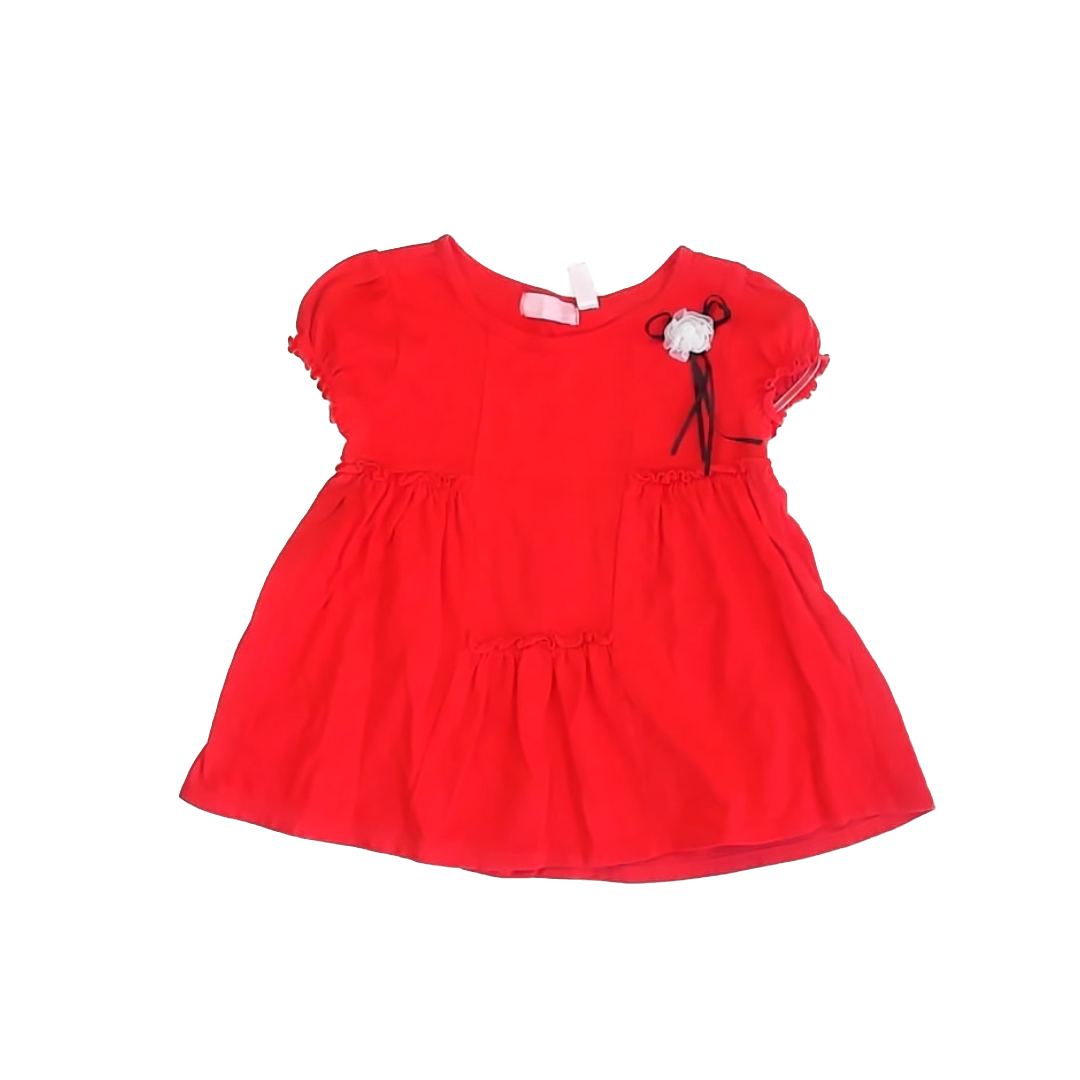 Kids Headquarter's Girls Red Tank Top Size: 6 Years Red