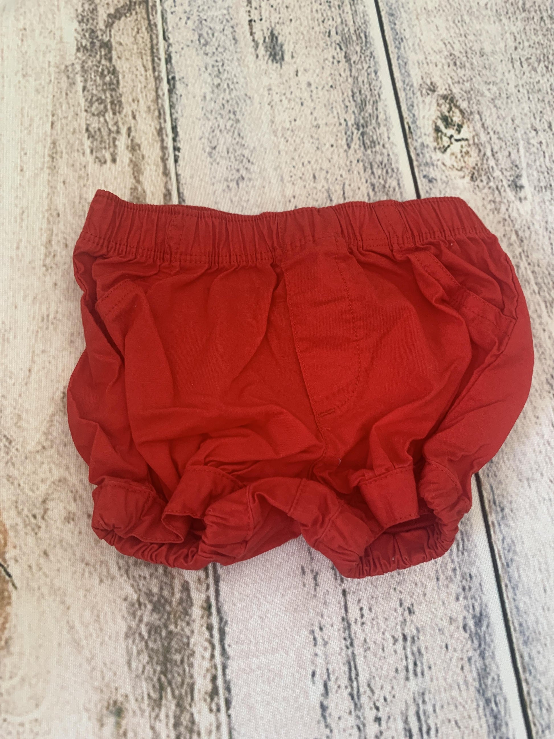 Carters Girls Red Shirt Size: 6 months Red