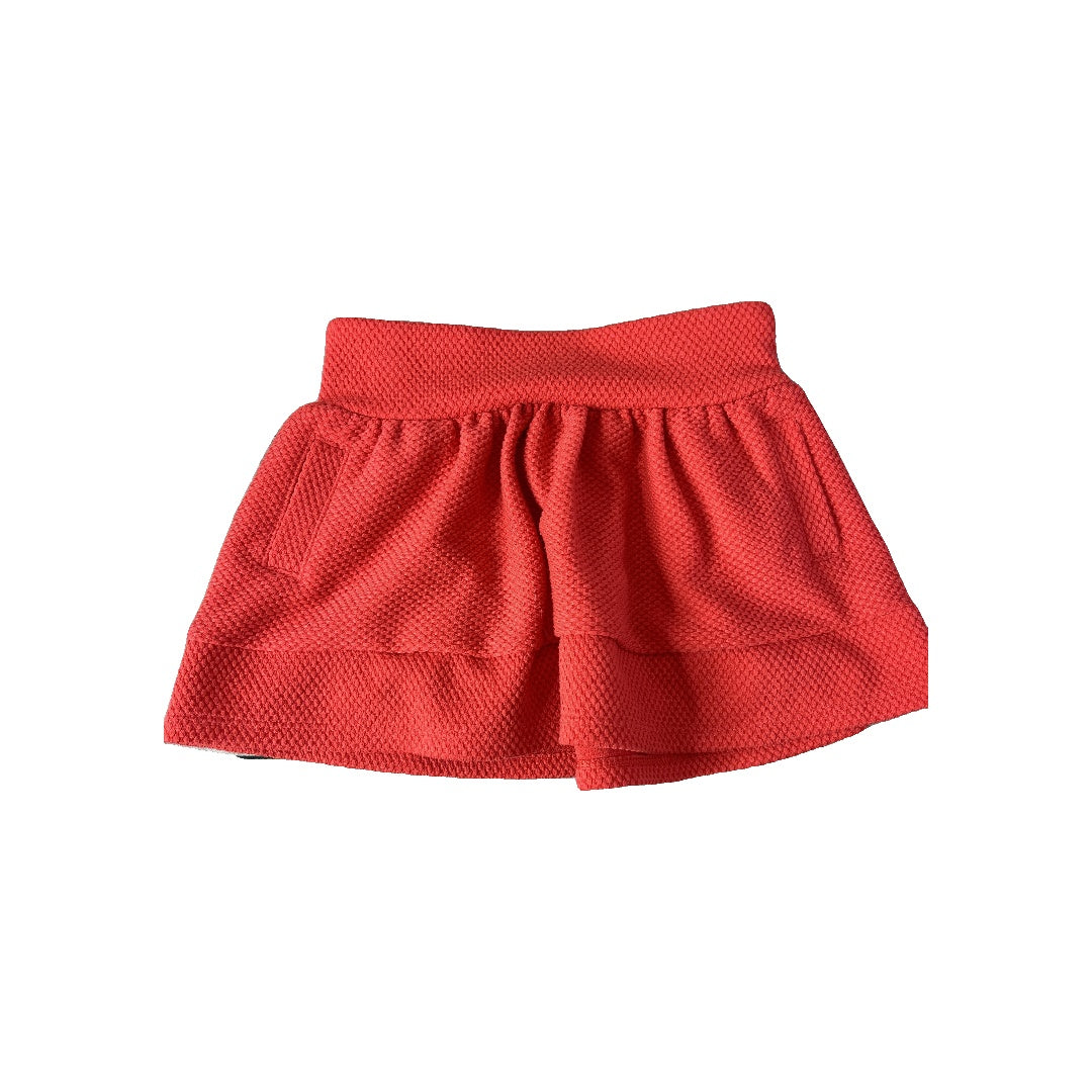 Girls Red Skirt Size: 2T Red
