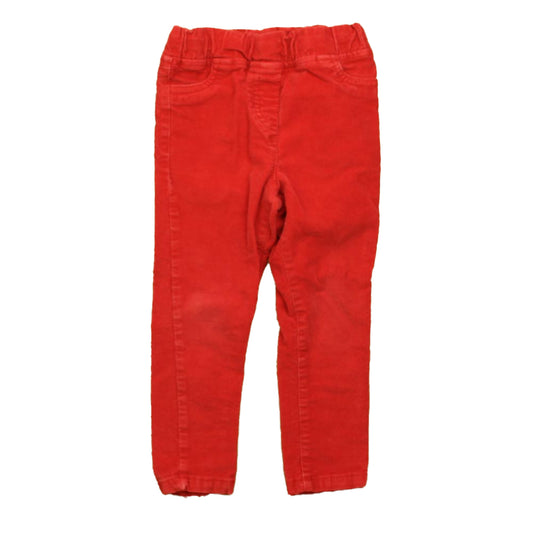 Boden Girls Red Corduroy Pants Size: 3T Red