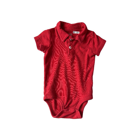 Carters Boys Red Onesie Size: 12-18 months Red