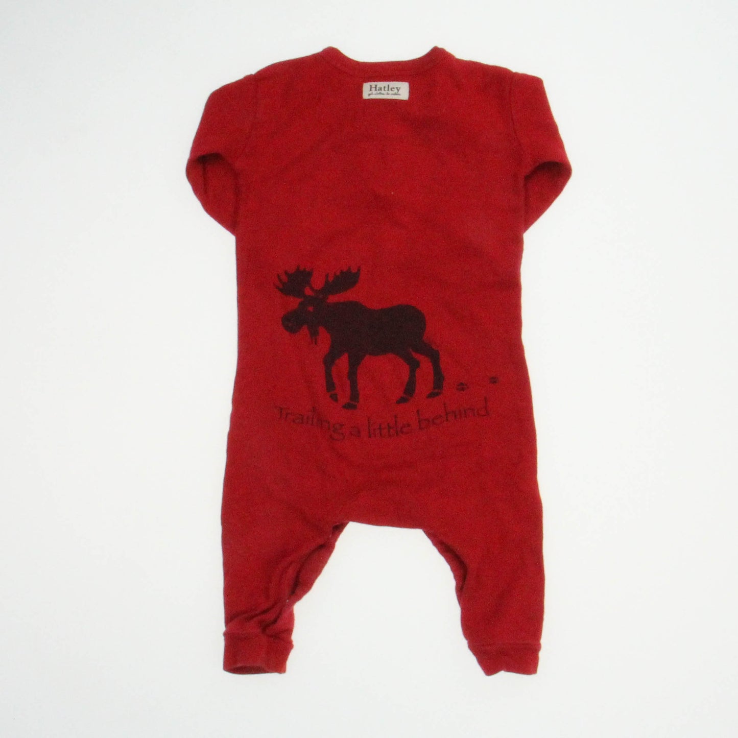 Hatley Unisex Red Long Sleeve Outfit Size: 3-6 Months Red