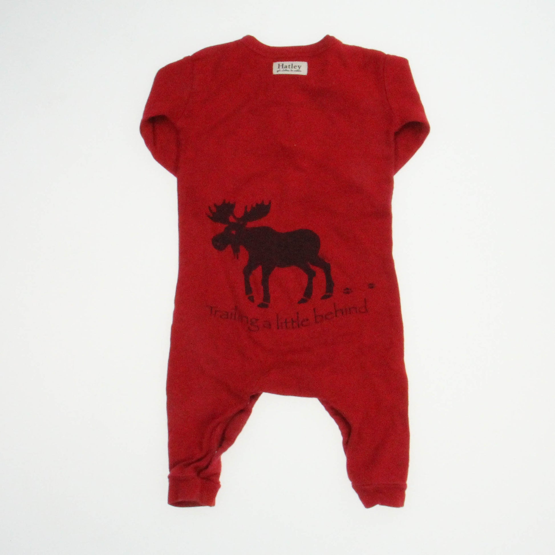 Hatley Unisex Red Long Sleeve Outfit Size: 3-6 Months Red