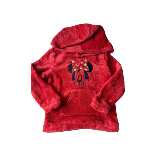 Disney Unisex Red Hoodie Size: 4T Red