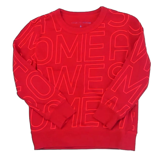 Rockets Of Awesome Boys Red Sweatshirt Size: 6 Years Red