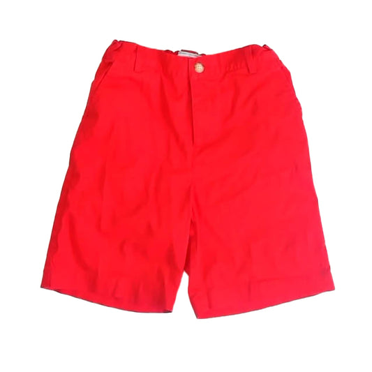 Classic Prep Boys Red Shorts Size: 8 Years Red