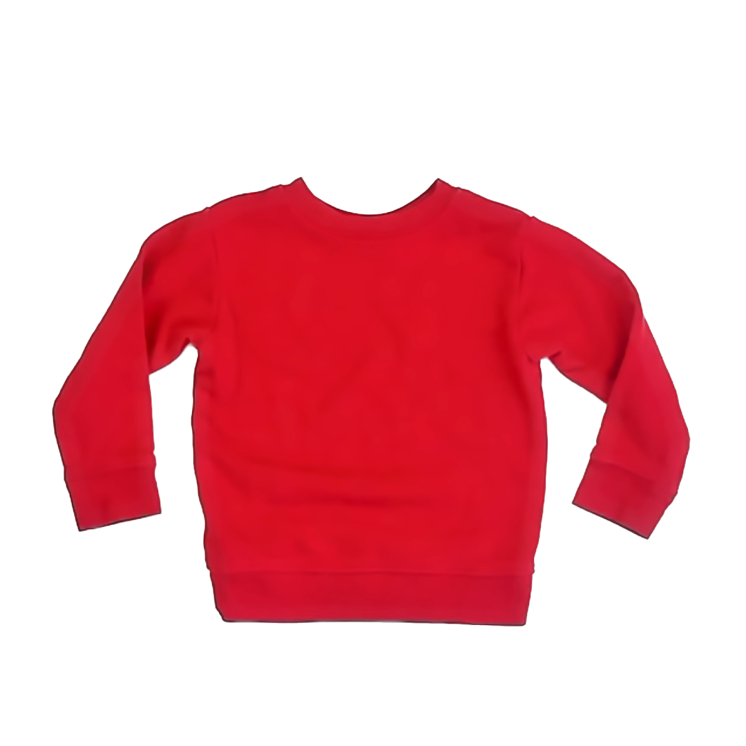 Holiday Time Unisex Red Sweater Size: 2T Red