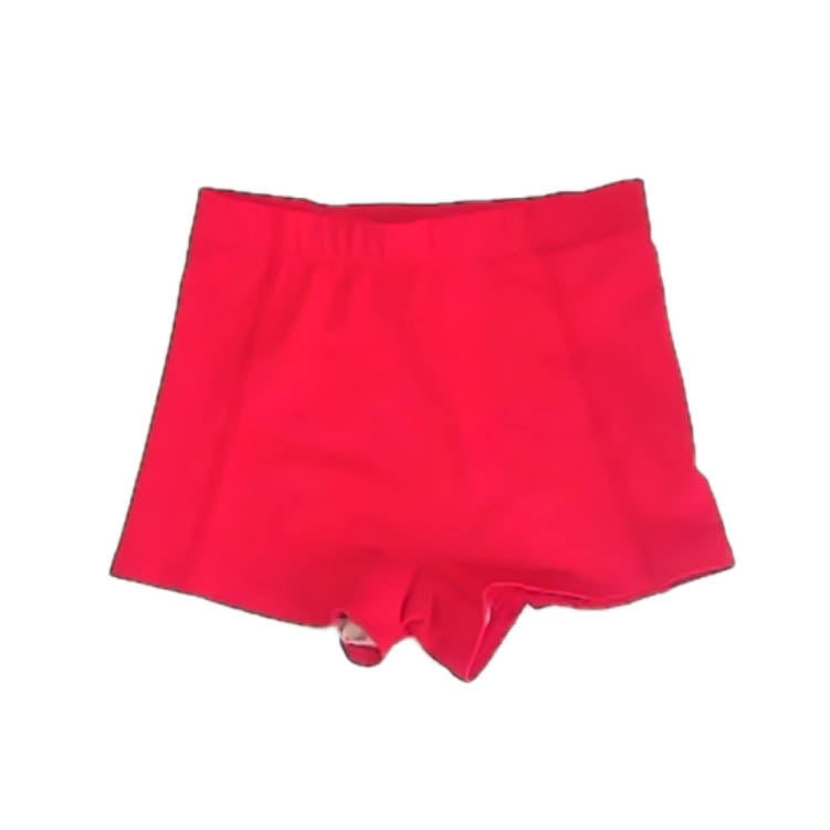 BCG Girls Red Athletic Shorts Size: 7 Years Red