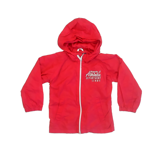 Children's Place Boys Red Rain Coat Size: 4T Red
