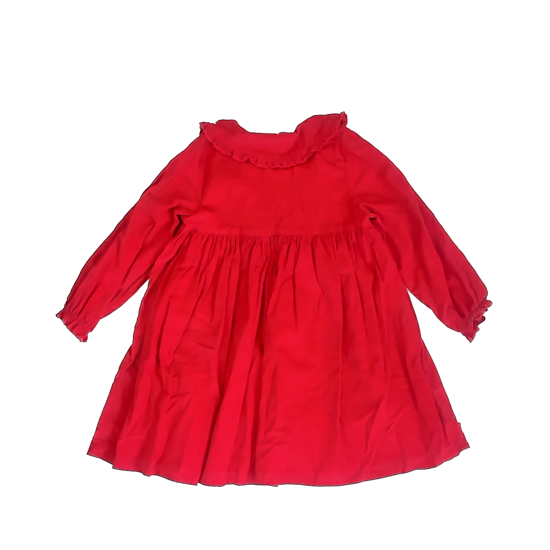 H&M Girls Red Dress Size: 3-4T Red