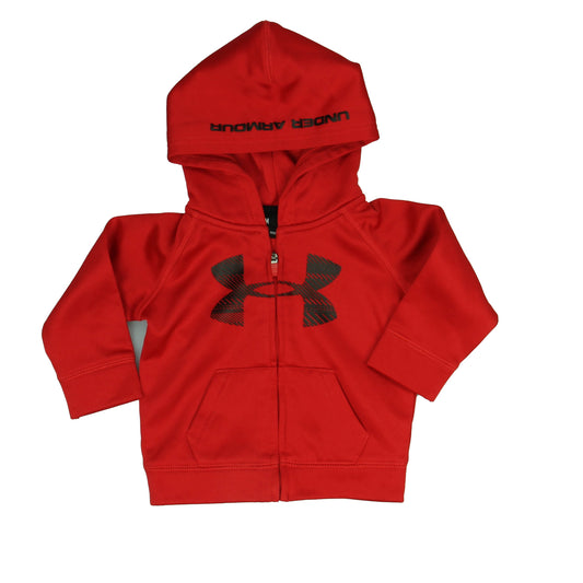 Under Armour Boys Red Hoodie Size: 6-9 Months Red