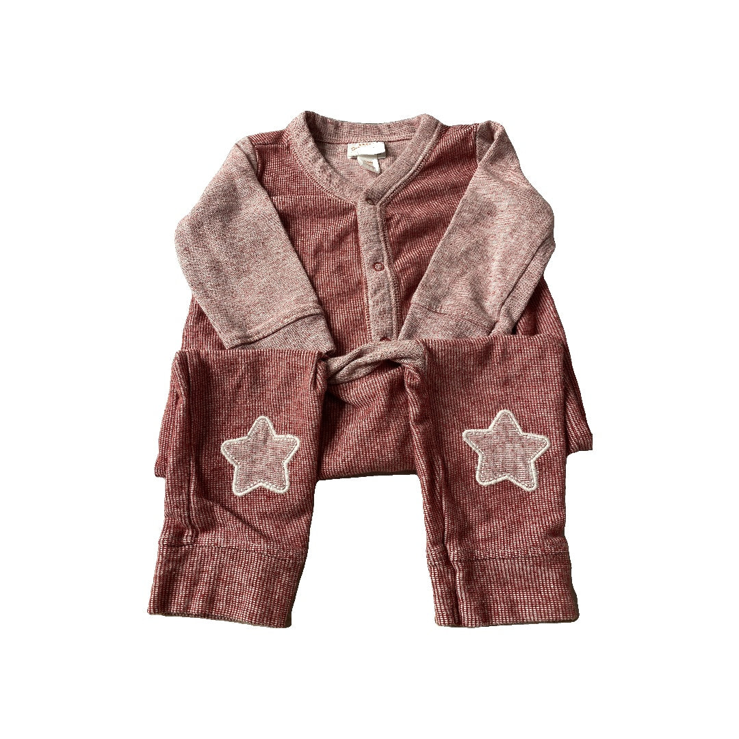 Cat & Jack Unisex Red Long Sleeve Outfit Size: 3-6 months Red