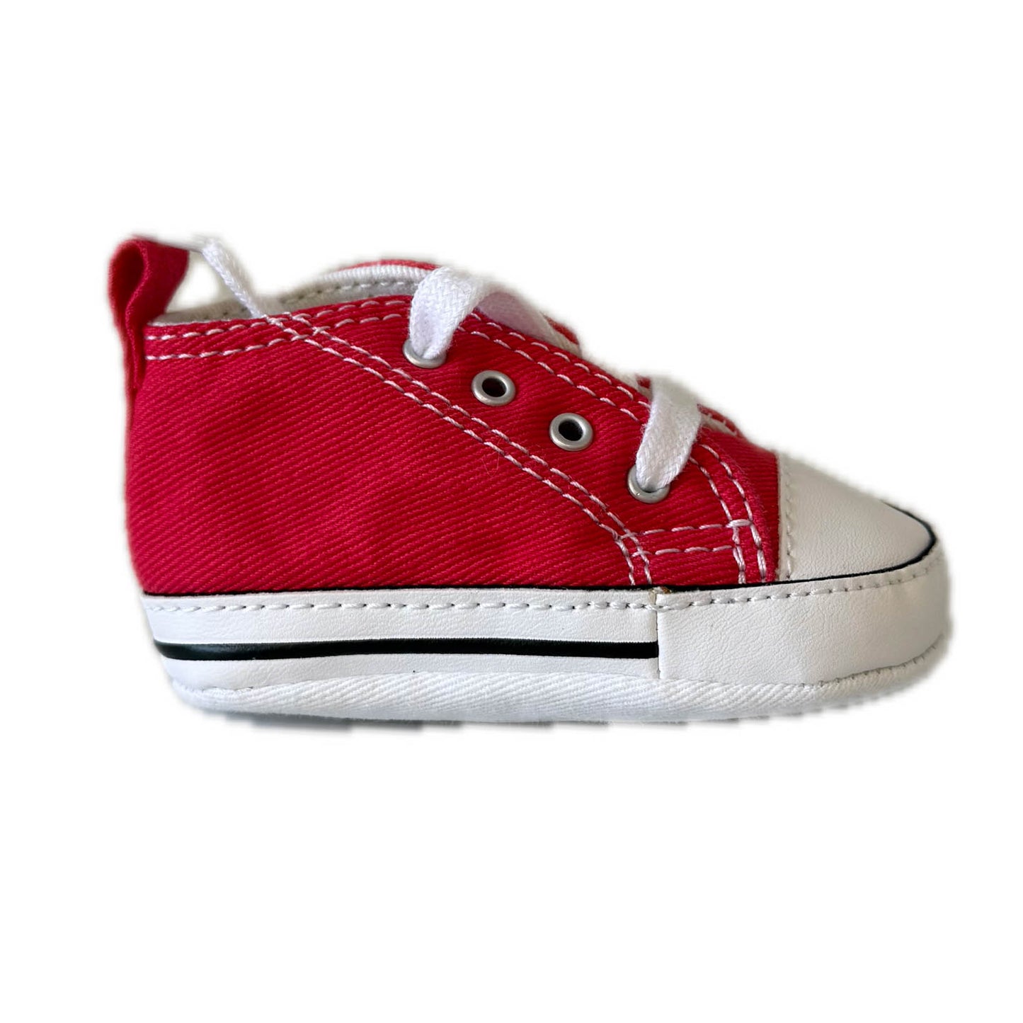 Converse Unisex Red Sneakers Size: 1 Infant Red