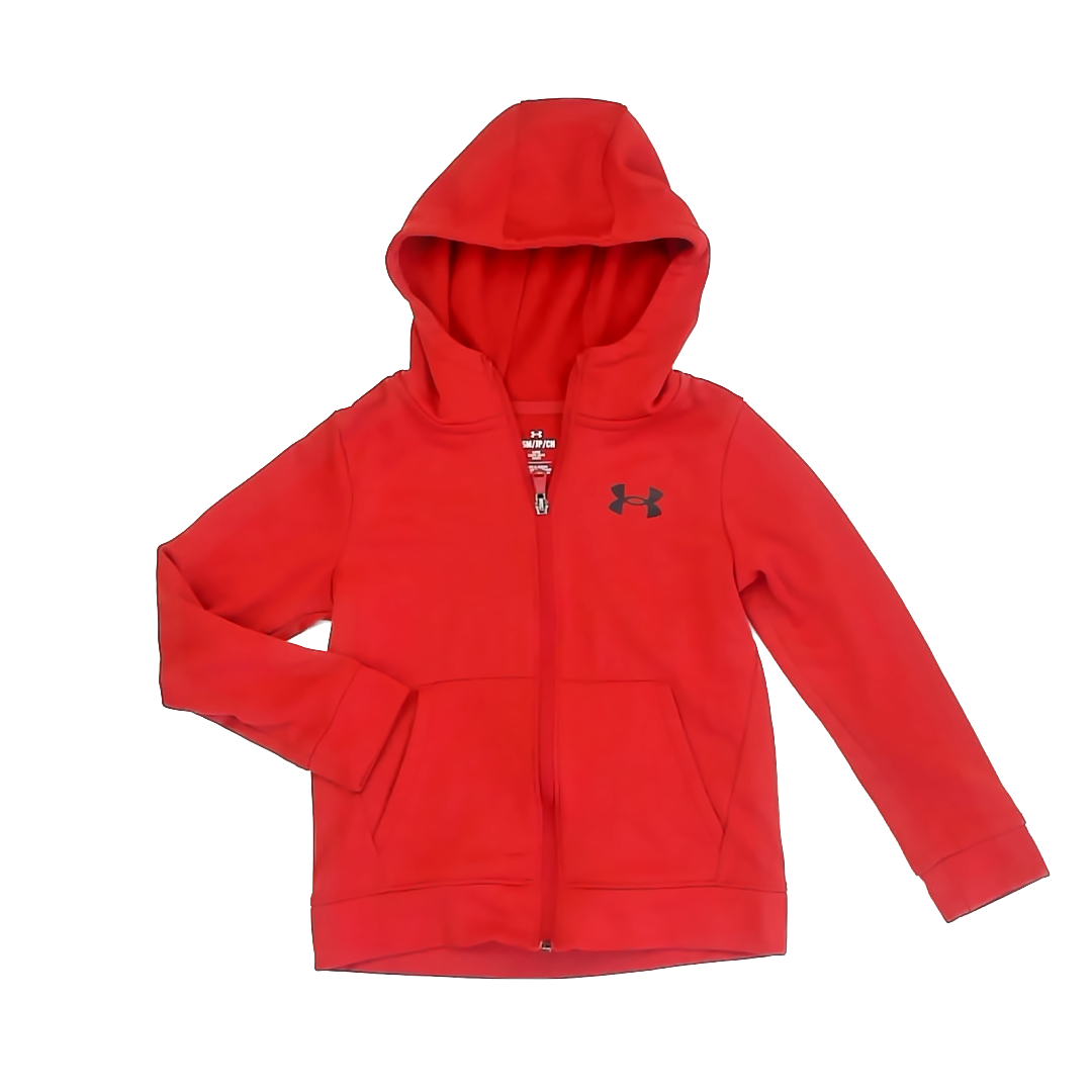 Under Armour Boys Red Hoodie Size: Youth XS Red