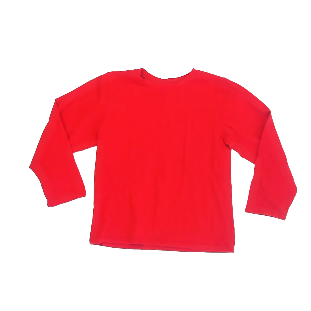 Unknown Boys Red Long Sleeve T-Shirt Size: 7-8 Years Red