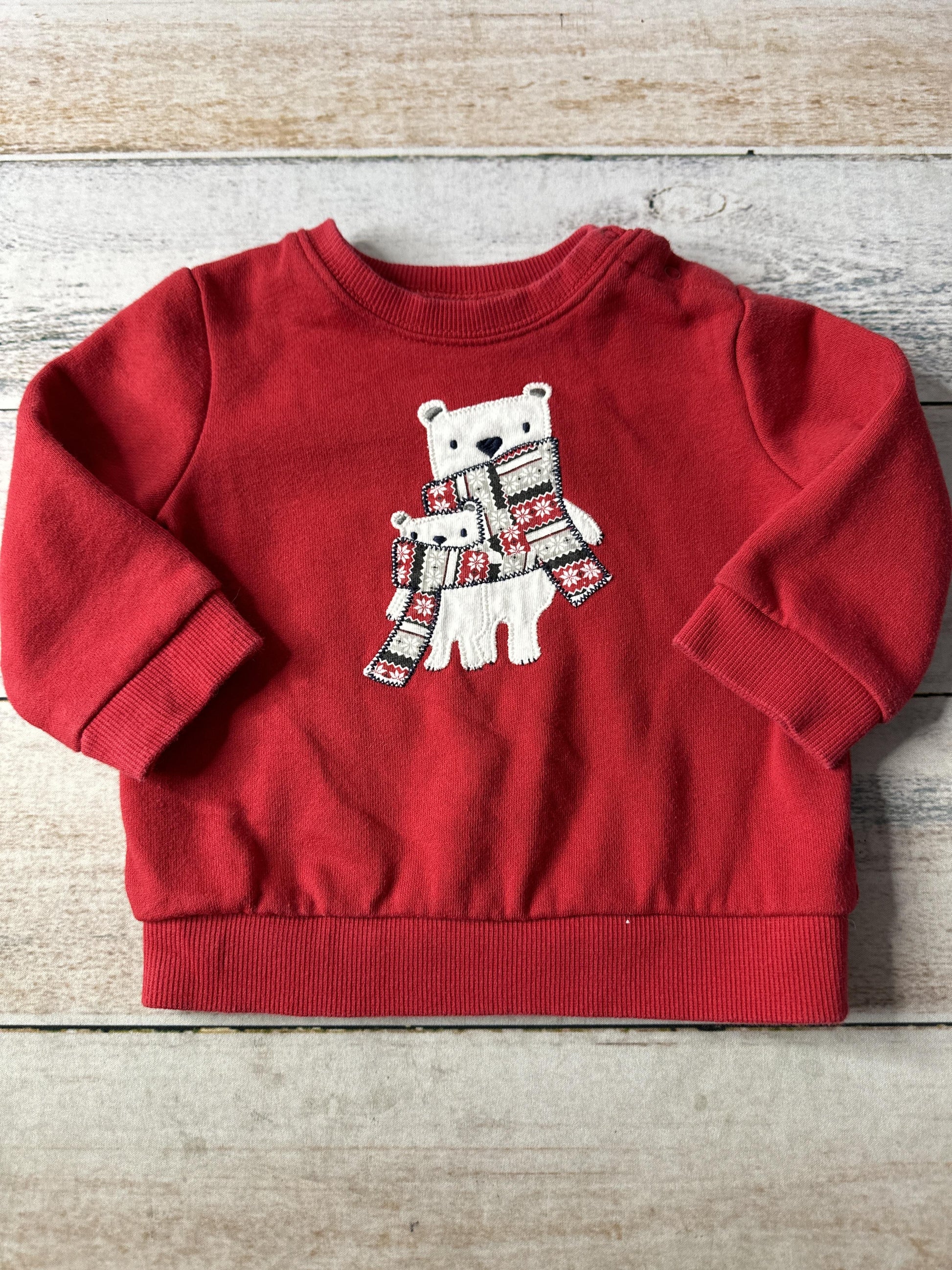 Gymboree Girls Red Sweater Size: 6-12 months Red